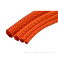 corrugated pipe wire protection for electrical equipment